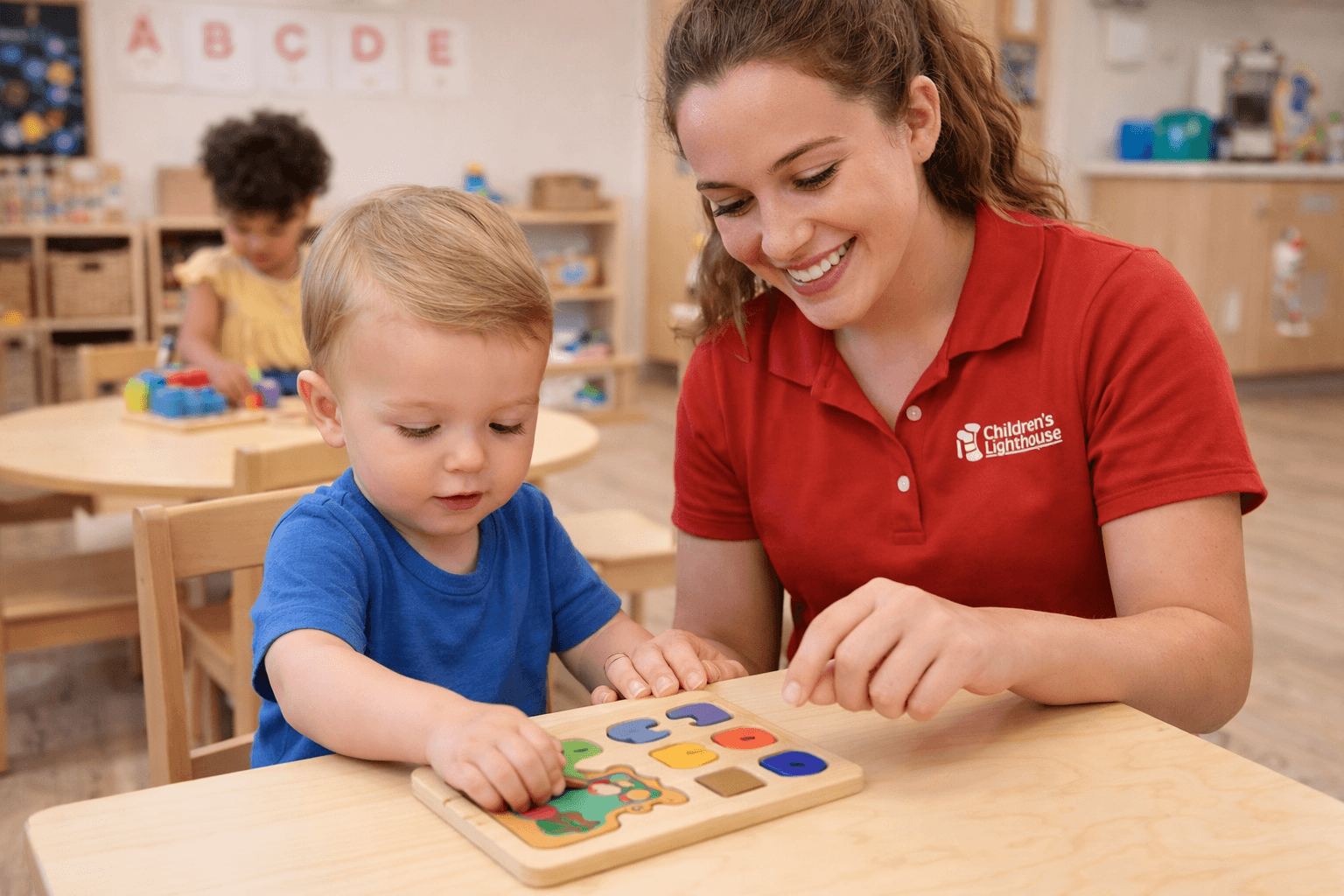 Toddler learning daycare in Parker